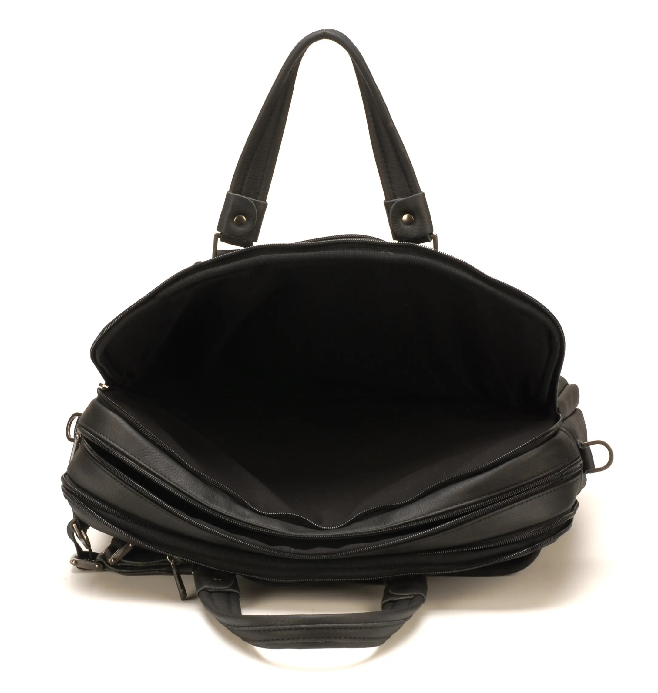 Porte document transformable Oscar en cuir