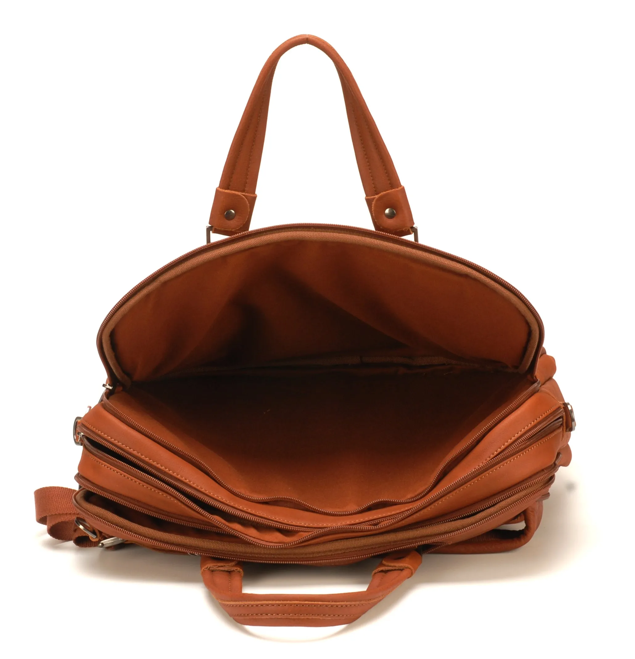 Porte document transformable Oscar en cuir