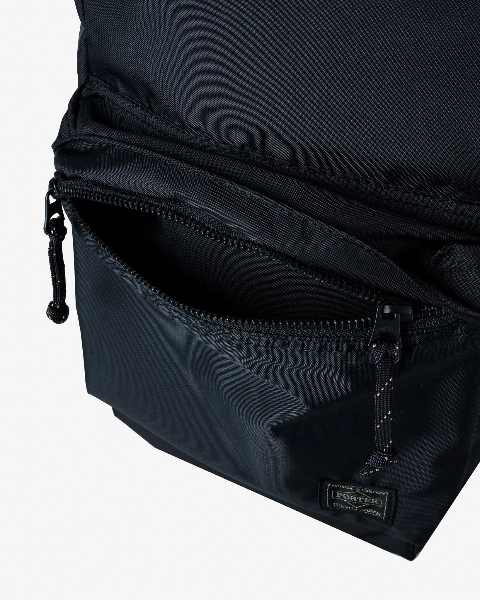 Porter - Yoshida & Co. - Force Sling Shoulder Bag - Black