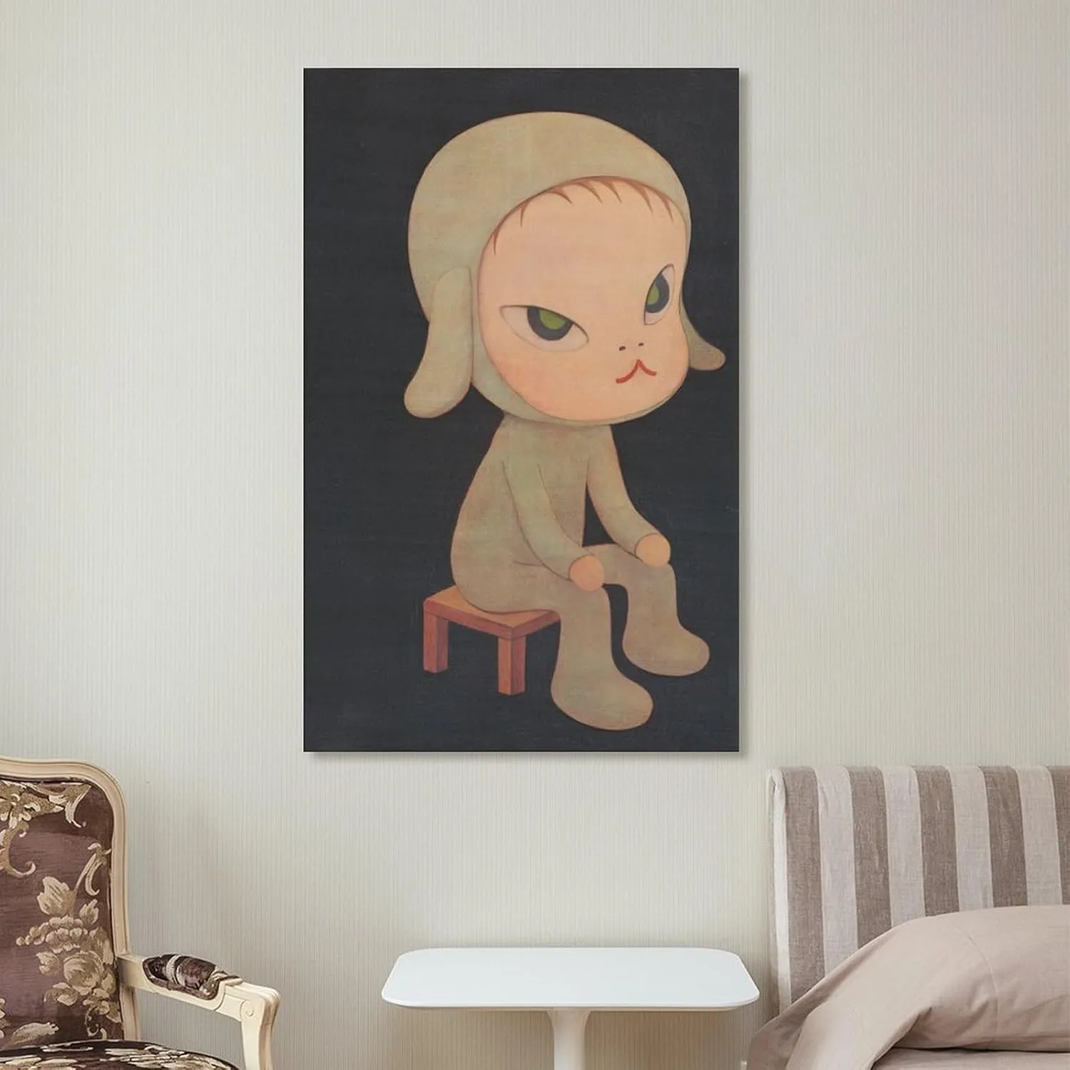 Posters for Room Aesthetic Nara Yoshitomo Decorations for Bedroom Picture Print Wall Art Poster Painting Canvas Posters Artworks Gift Idea Room Aesthetic 24x36inch(60x90cm)