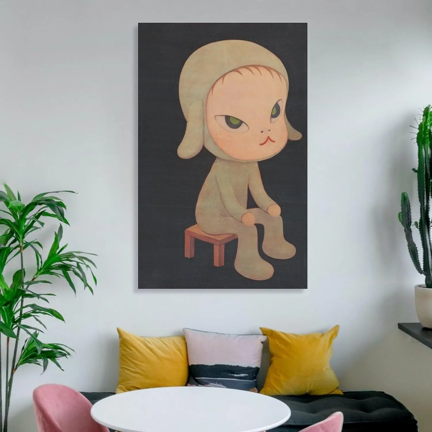 Posters for Room Aesthetic Nara Yoshitomo Decorations for Bedroom Picture Print Wall Art Poster Painting Canvas Posters Artworks Gift Idea Room Aesthetic 24x36inch(60x90cm)