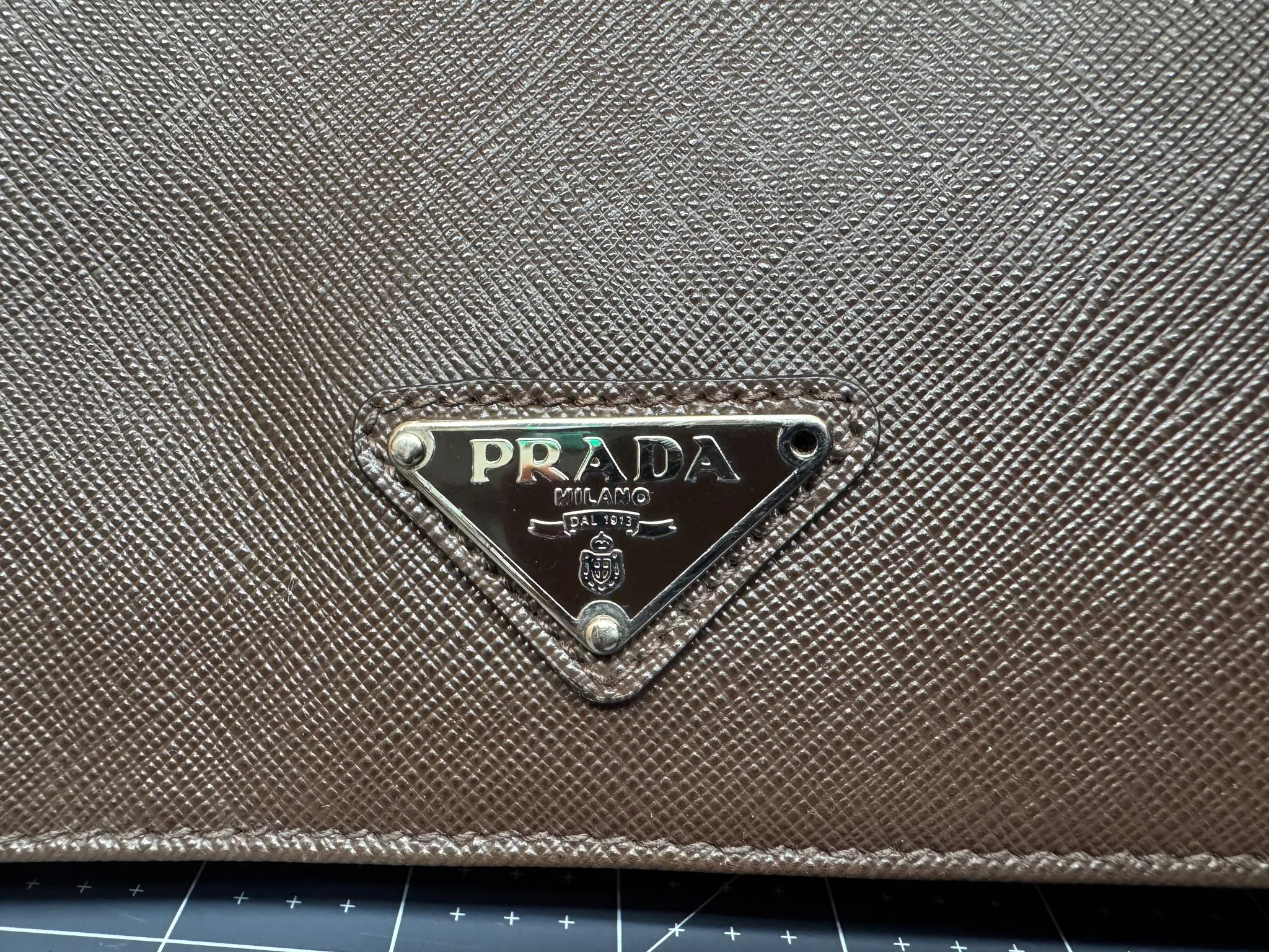 Prada Saffiano Leather Business Bag