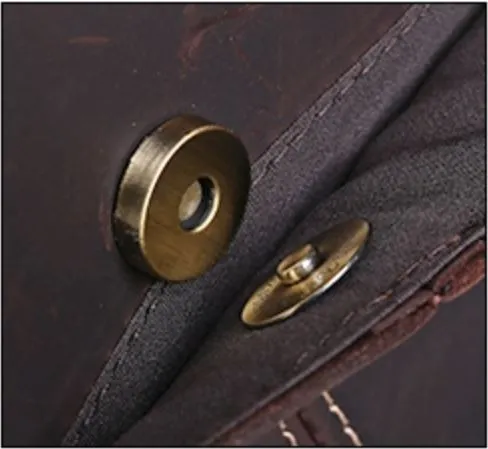 Premium Quality Cow Hide Leather Satchel / Lap Top Bag