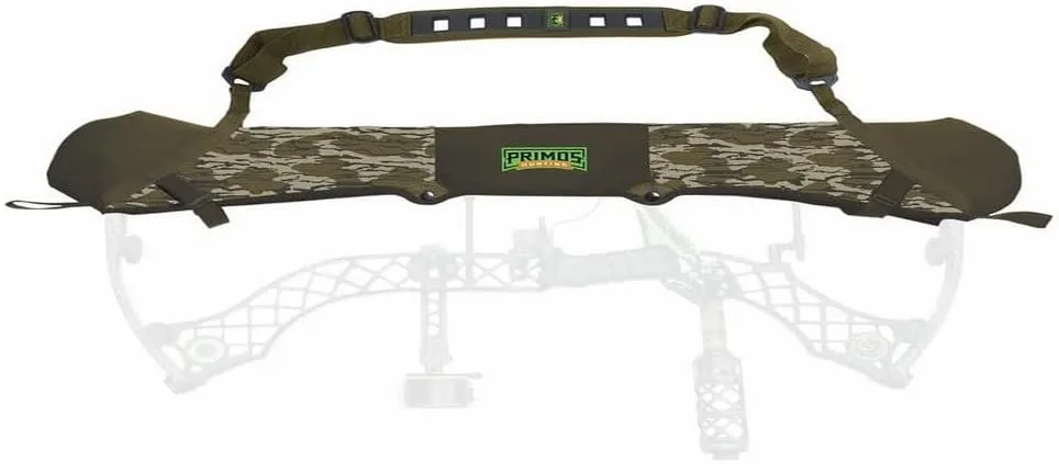 Primos Hunting Neoprene Bow Sling in Mossy Oak Bottomland, Universal Fit Bow Protection with Hands-Free and Feather-Lite
