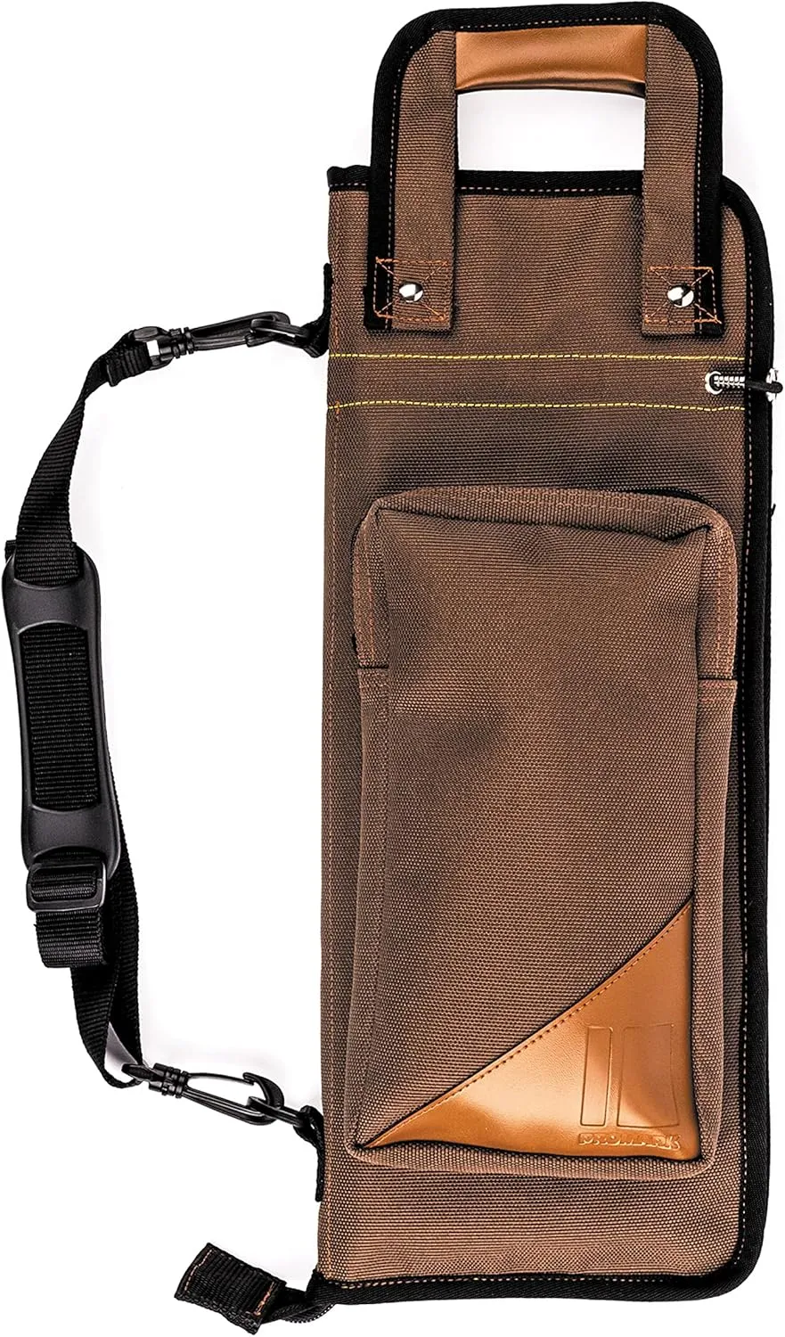 ProMark Drum Stick Bag - Transport Deluxe Drumstick Holder - Drum Sticks Holder Made from Weatherproof Ballistic Nylon and Synthetic Leather - Drumstick Bag Mounts to Tom Drum