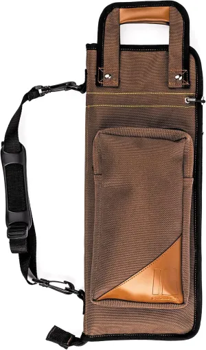 ProMark Drum Stick Bag - Transport Deluxe Drumstick Holder - Drum Sticks Holder Made from Weatherproof Ballistic Nylon and Synthetic Leather - Drumstick Bag Mounts to Tom Drum