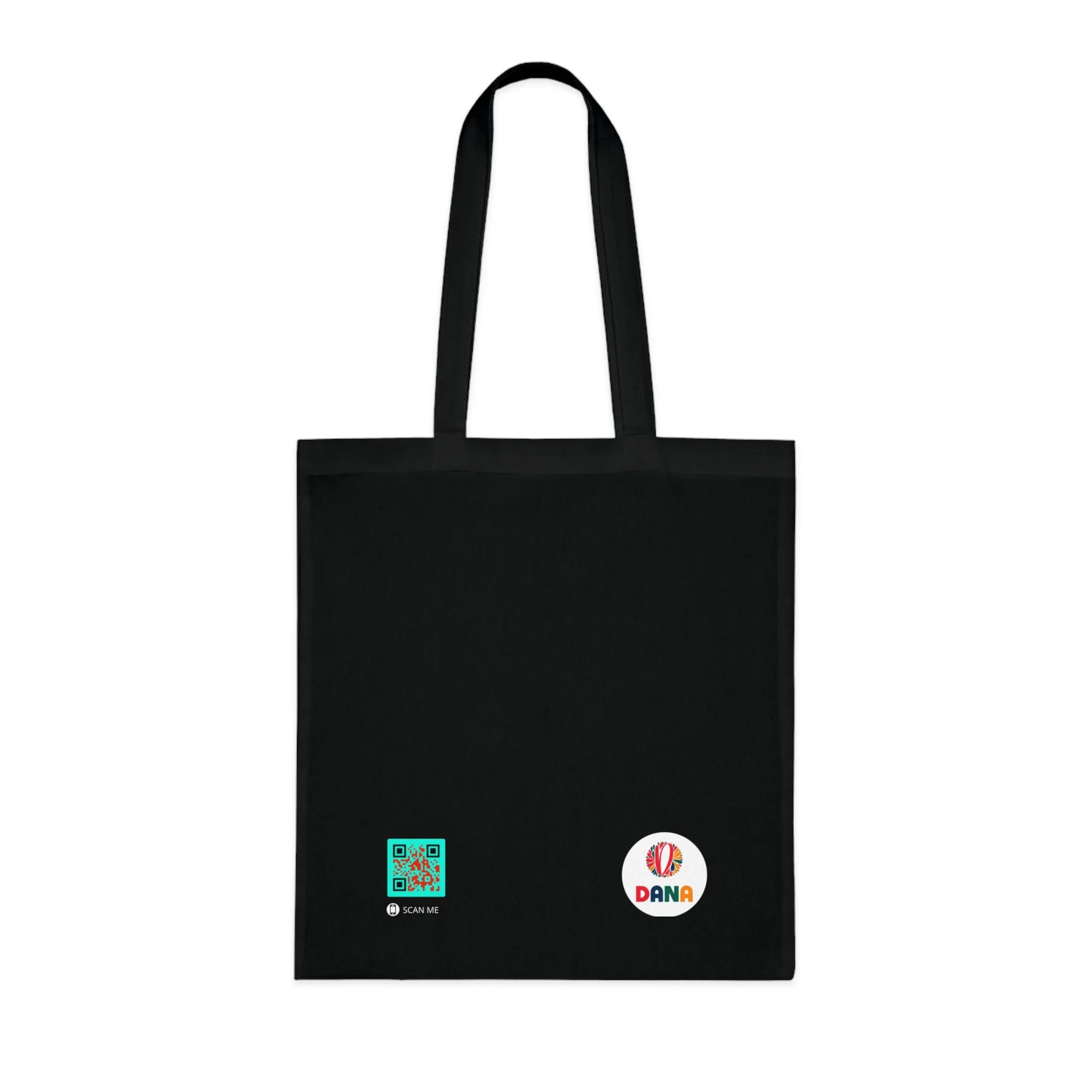 Punctilious - Versatile 100% Cotton Tote: Vibrant Colors, Light & Practical