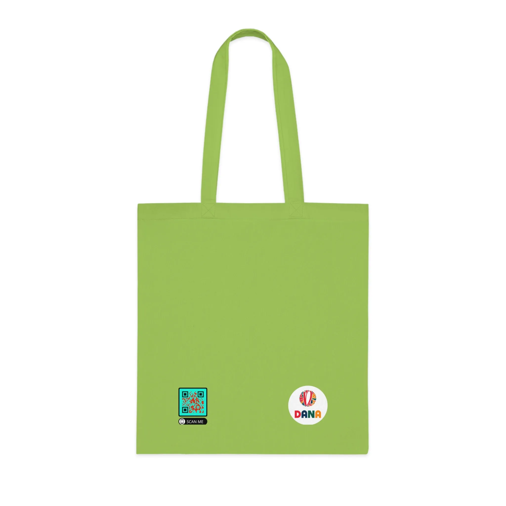 Punctilious - Versatile 100% Cotton Tote: Vibrant Colors, Light & Practical