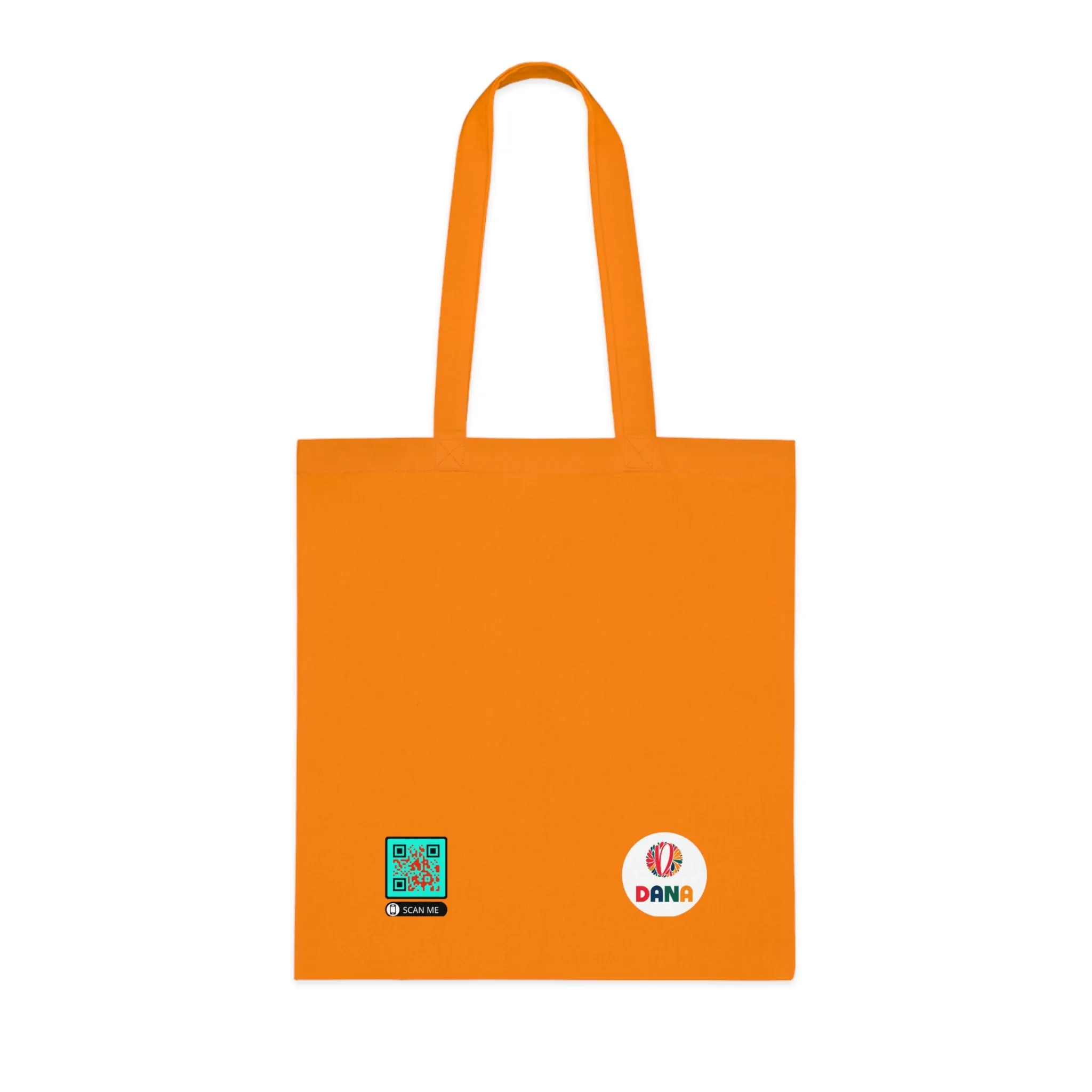 Punctilious - Versatile 100% Cotton Tote: Vibrant Colors, Light & Practical