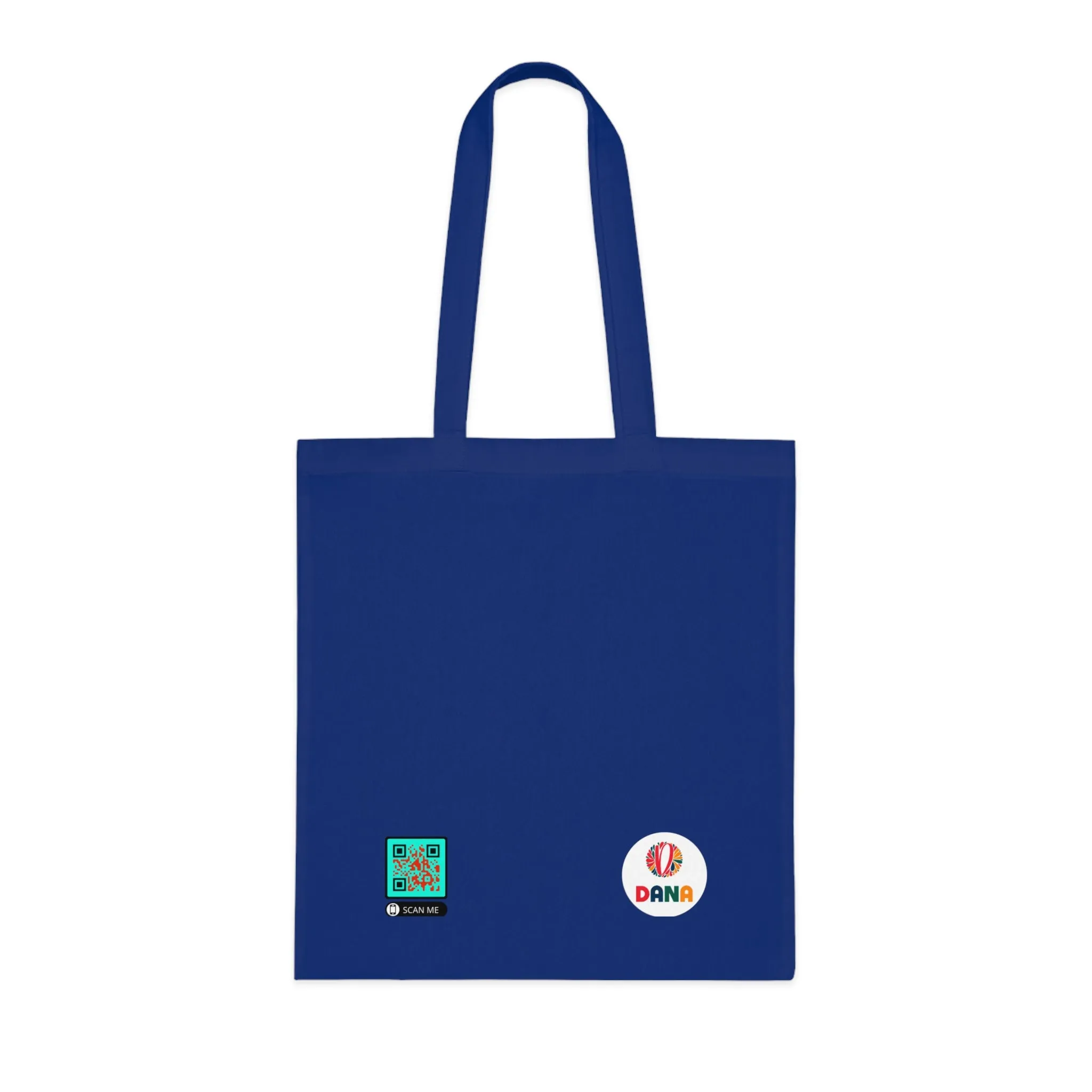 Punctilious - Versatile 100% Cotton Tote: Vibrant Colors, Light & Practical