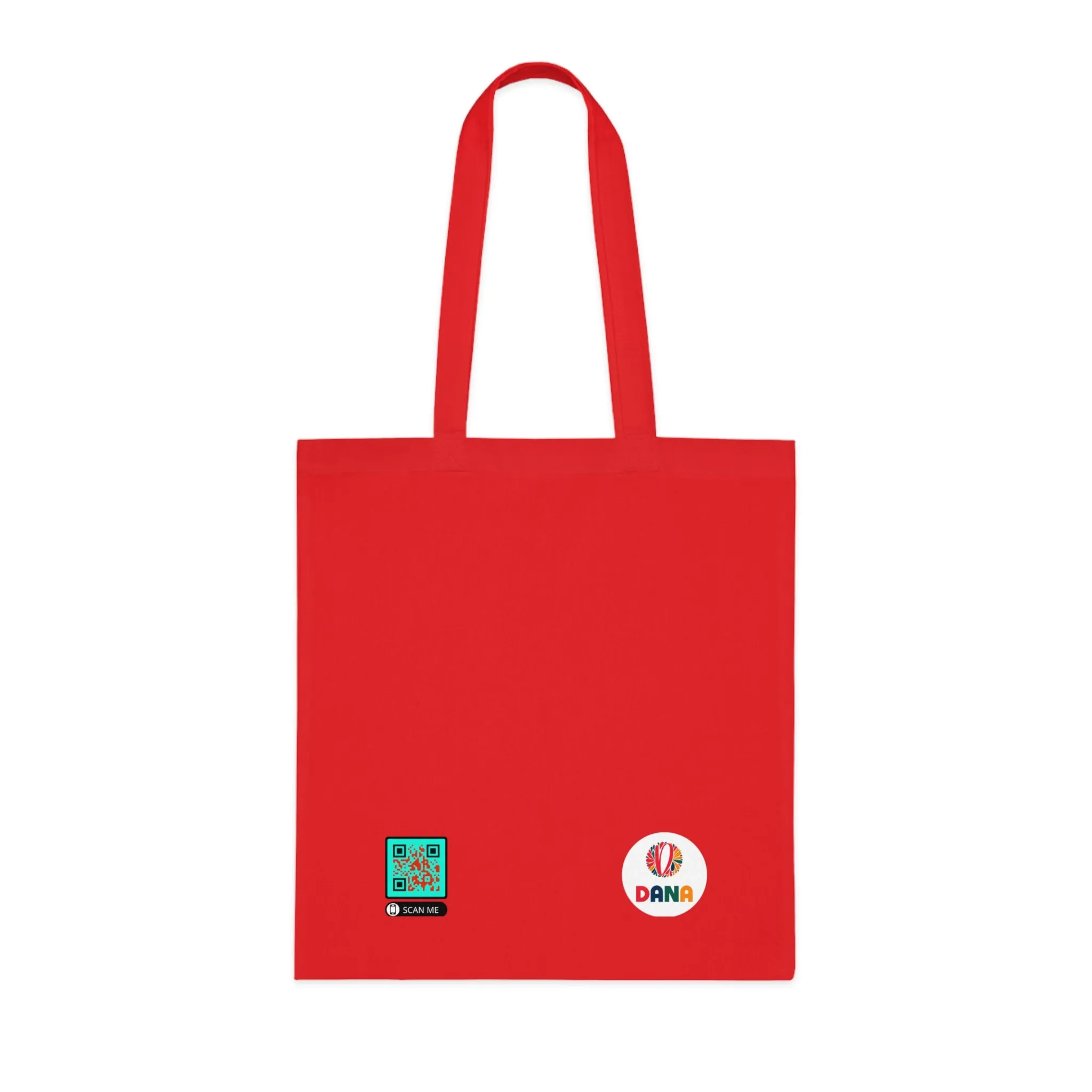 Punctilious - Versatile 100% Cotton Tote: Vibrant Colors, Light & Practical