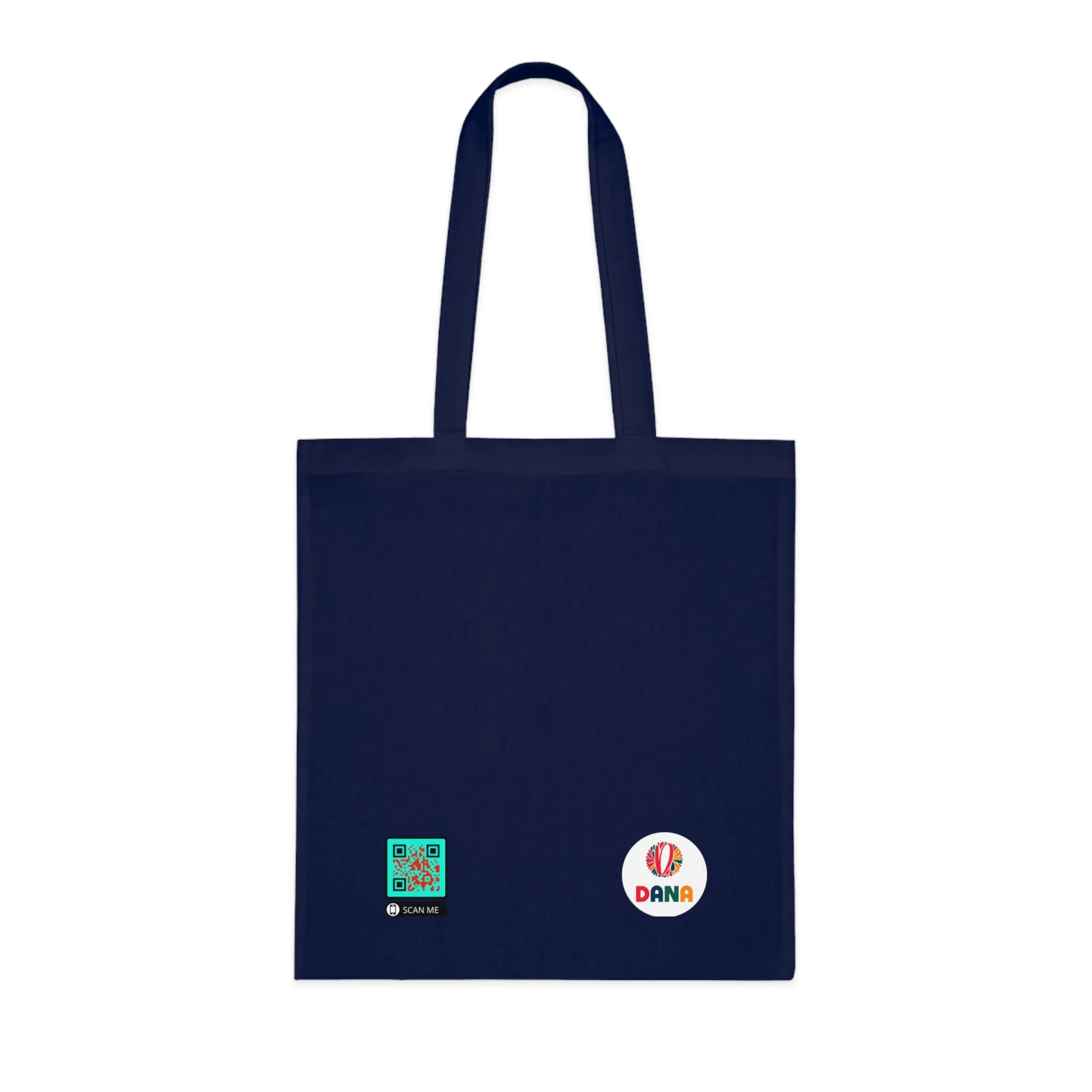 Punctilious - Versatile 100% Cotton Tote: Vibrant Colors, Light & Practical