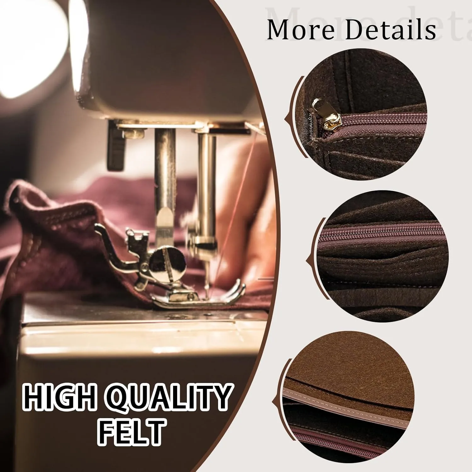 Purse Organizer Insert for Longchamp Le Pliage,City,Nevefull and Speedy Tote Bag and More