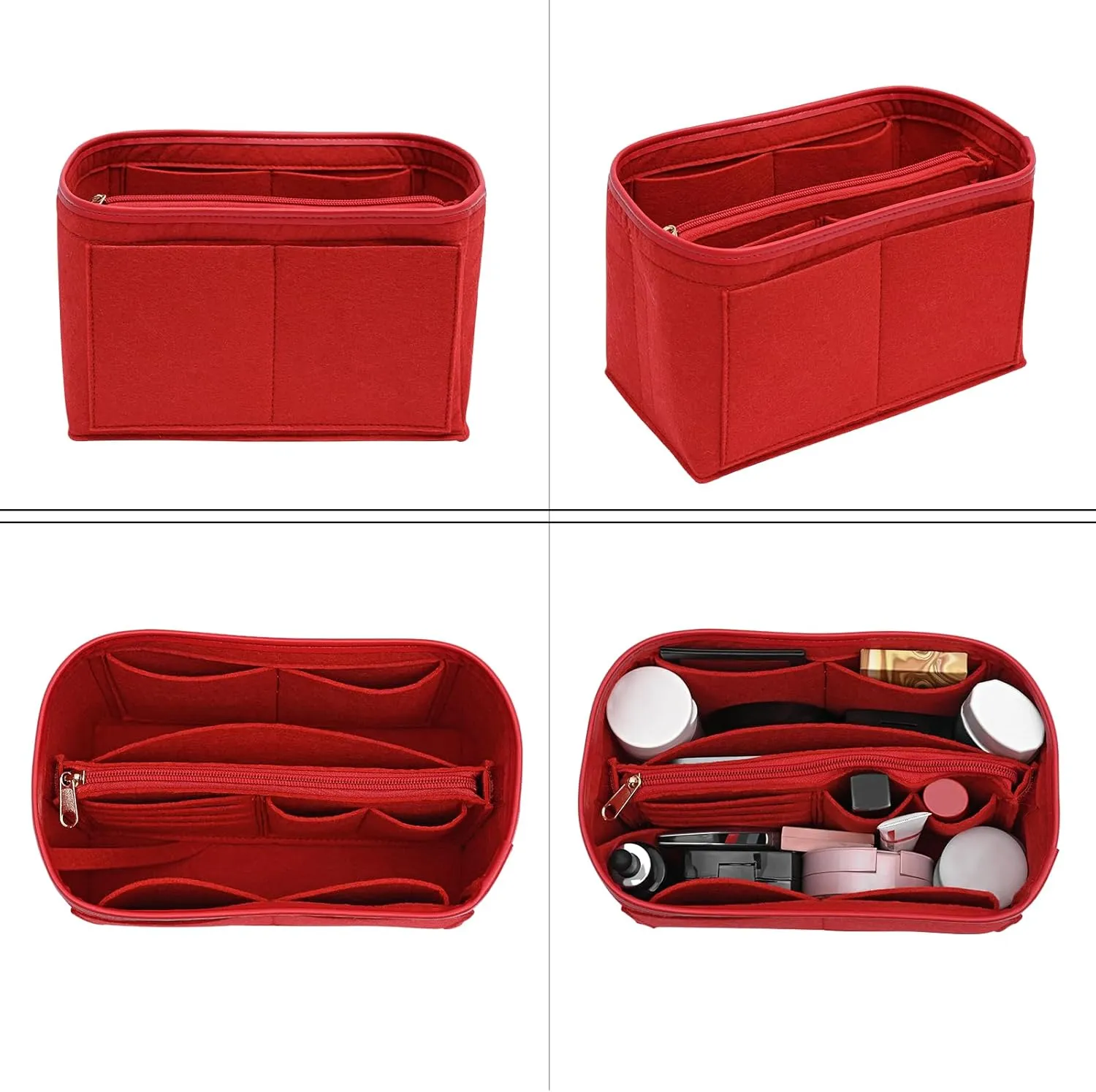 Purse Organizer Insert for Longchamp Le Pliage,City,Nevefull and Speedy Tote Bag and More