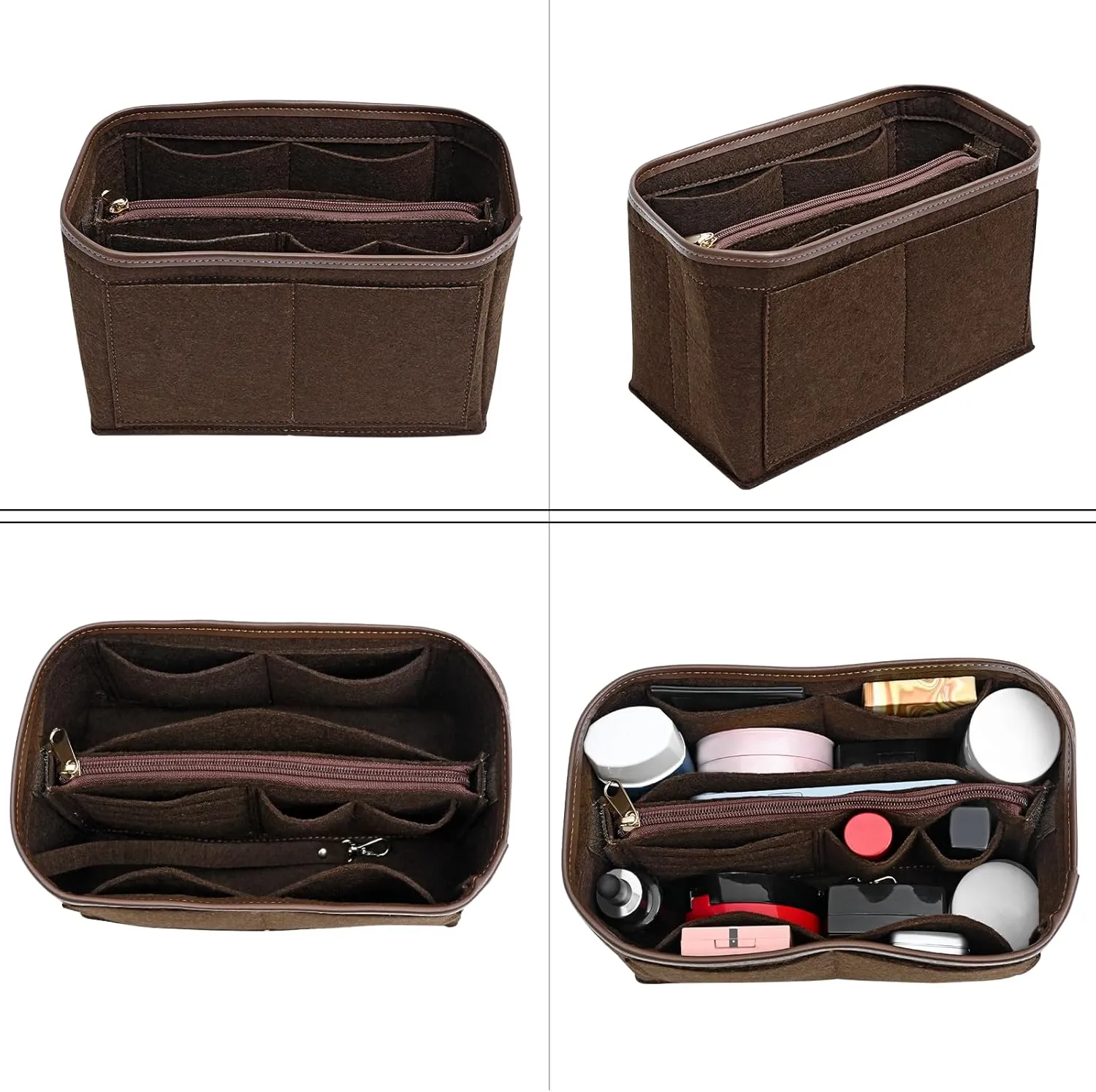 Purse Organizer Insert for Longchamp Le Pliage,City,Nevefull and Speedy Tote Bag and More