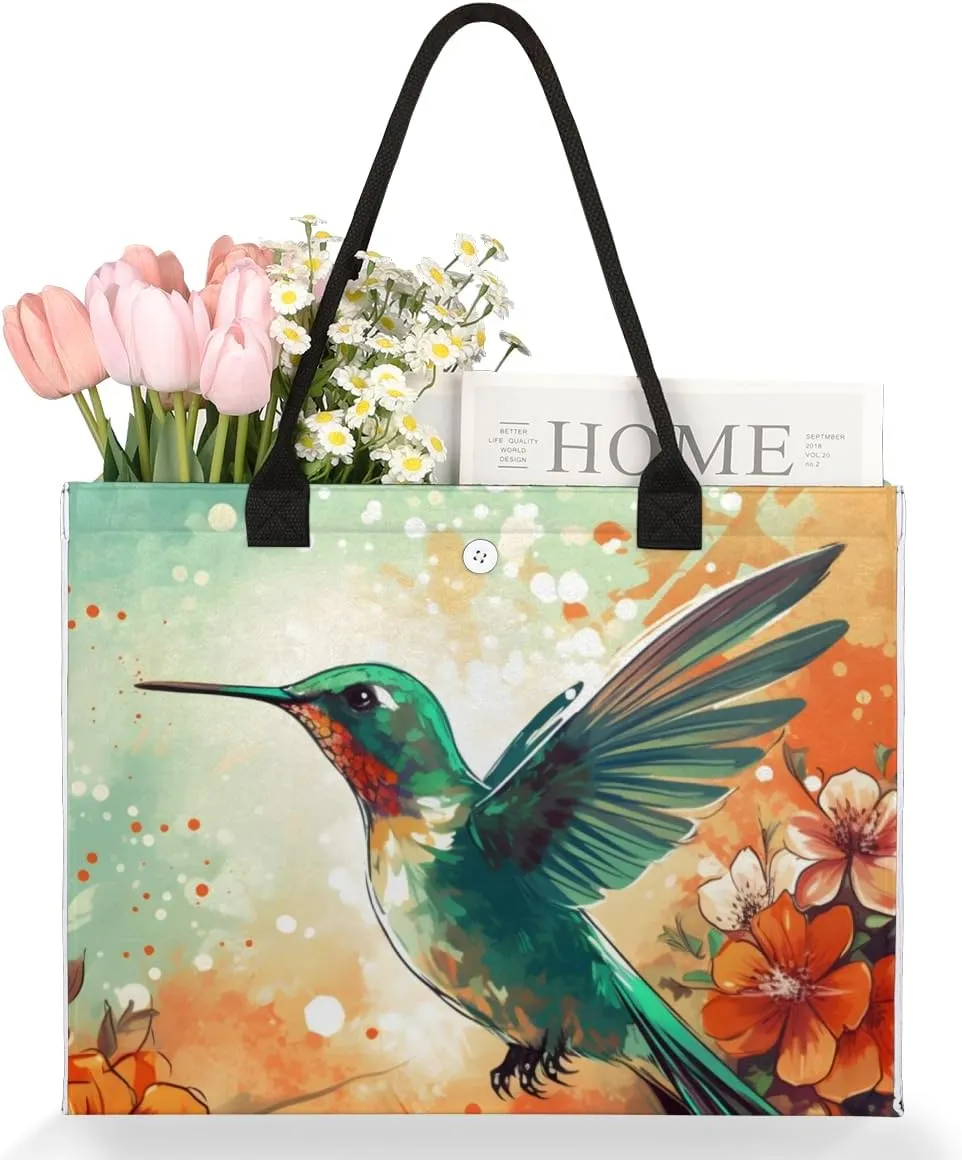 QsirBC Abstract Interesting Decor Tote Bag for Women Shoulder Bags with Pockets Handbags Purses Large Totes