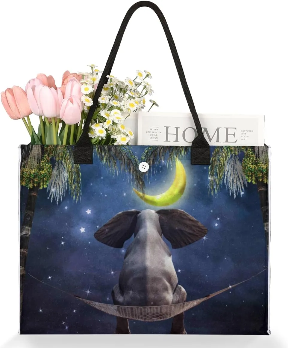 QsirBC Abstractions Decor Design Tote Bag for Women Shoulder Bags with Pockets Handbags Purses Large Totes