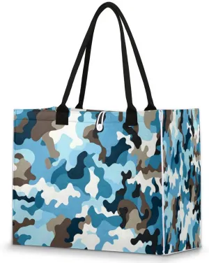 QsirBC Animals Dogs Tote Bag for Women Shoulder Bags with Pockets Handbags Purses Large Totes
