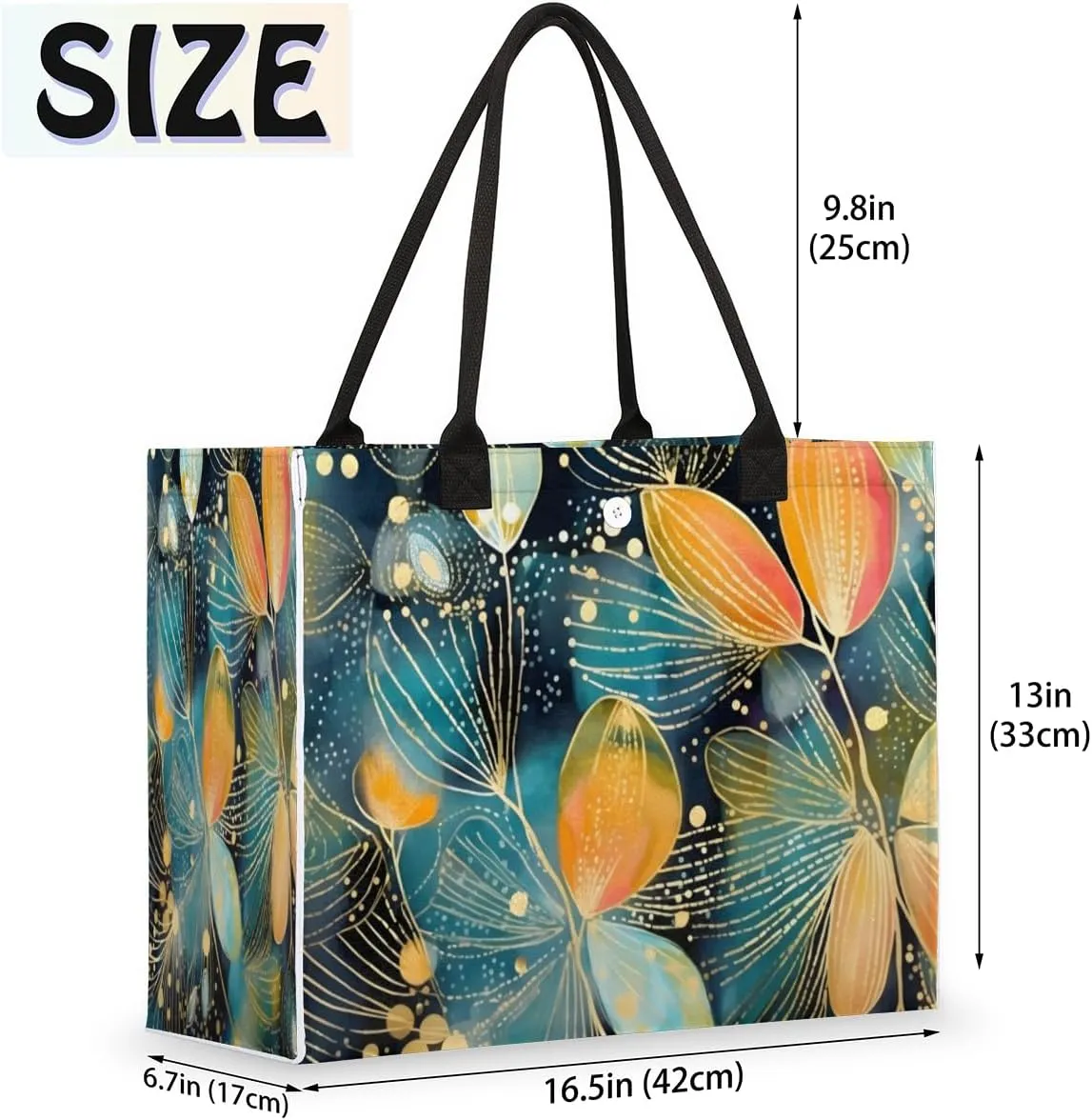 QsirBC Animals Dogs Tote Bag for Women Shoulder Bags with Pockets Handbags Purses Large Totes