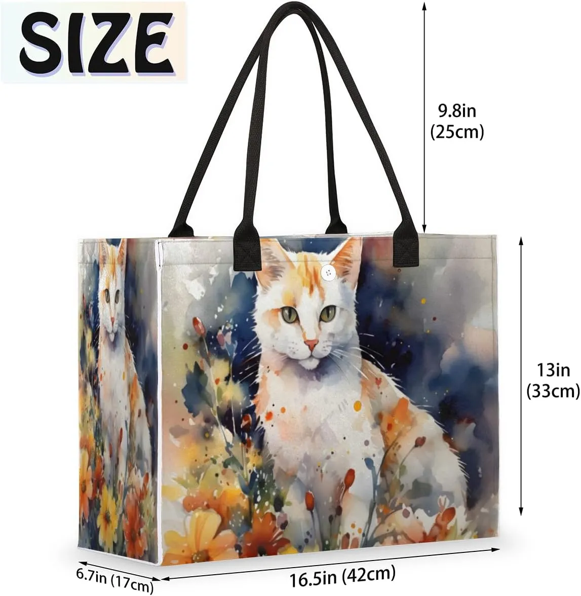QsirBC Camouflage Fun Theme Tote Bag for Women Shoulder Bags with Pockets Handbags Purses Large Totes
