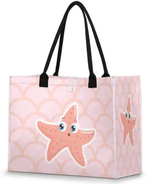 QsirBC Frogs Pattern Theme Tote Bag for Women Shoulder Bags with Pockets Handbags Purses Large Totes