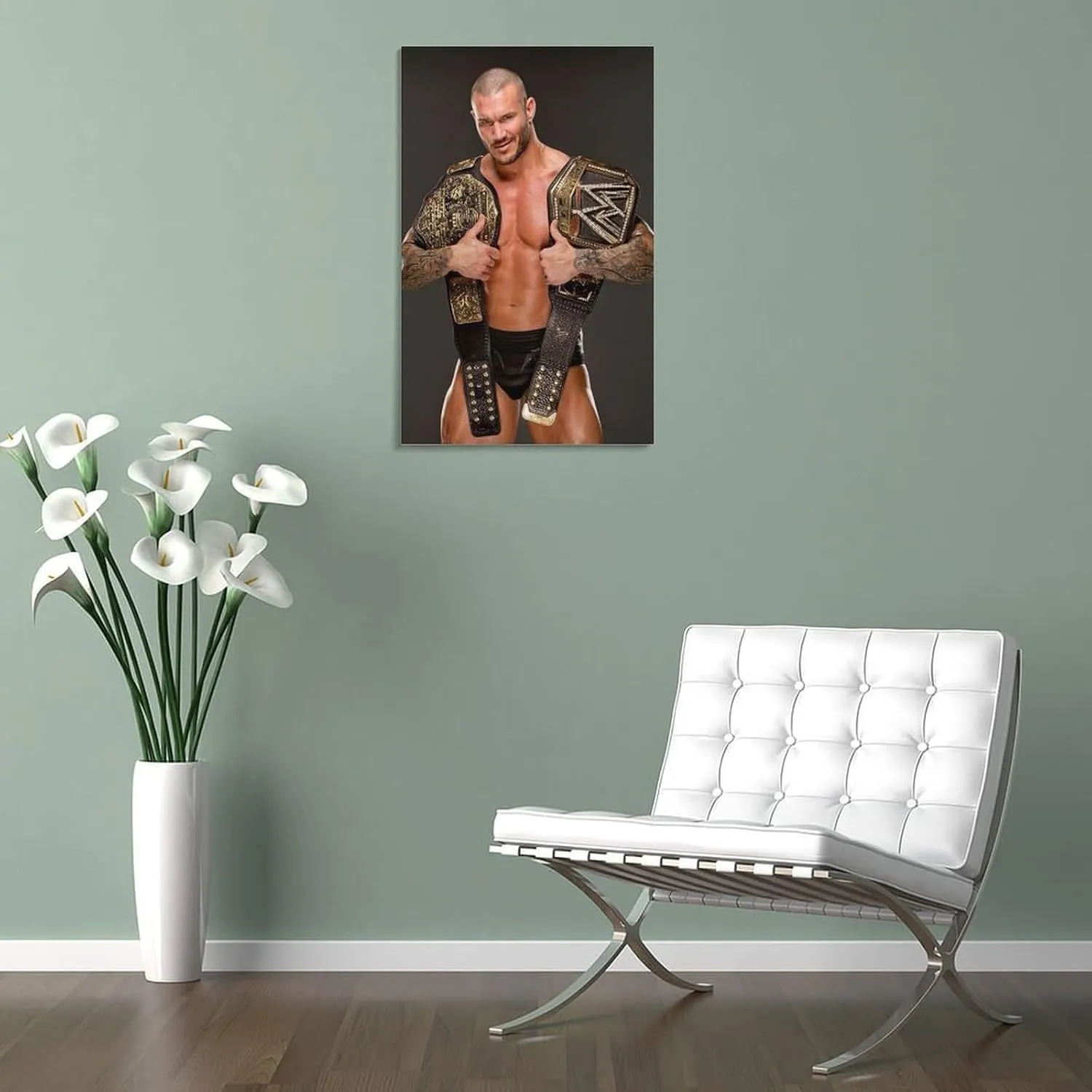 Randy- Orton Wrestler Poster (3) Canvas Wall Art Prints Poster Photo Picture Painting Posters Room Decor Home Decorative 12x18inch(30x45cm)