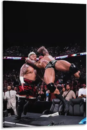 Randy Orton Wrestler Wrestler Snake Canvas Poster (30) Artworks Canvas Poster Room Aesthetic Wall Art Prints Home Modern Decor Framed-unframed 24x36inch(60x90cm)