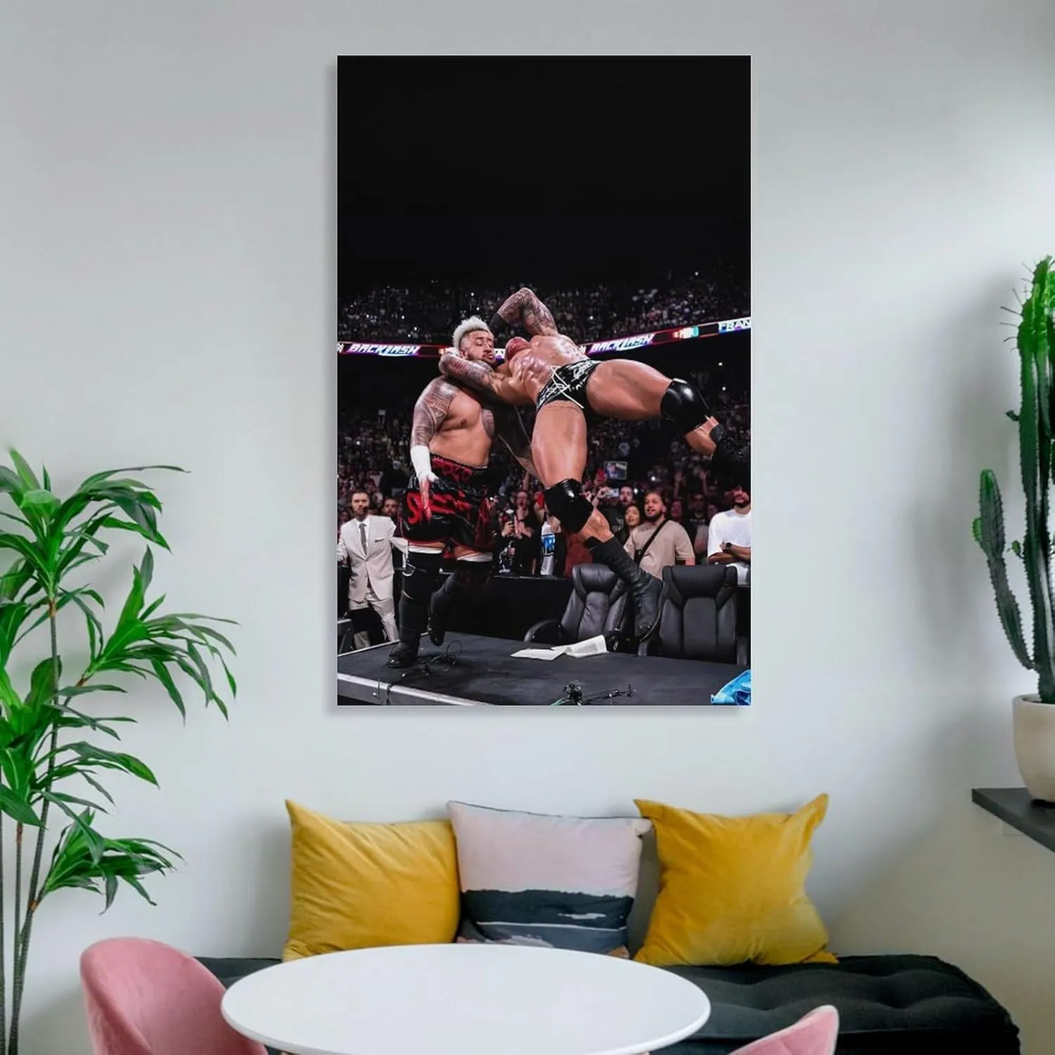 Randy Orton Wrestler Wrestler Snake Canvas Poster (30) Artworks Canvas Poster Room Aesthetic Wall Art Prints Home Modern Decor Framed-unframed 24x36inch(60x90cm)