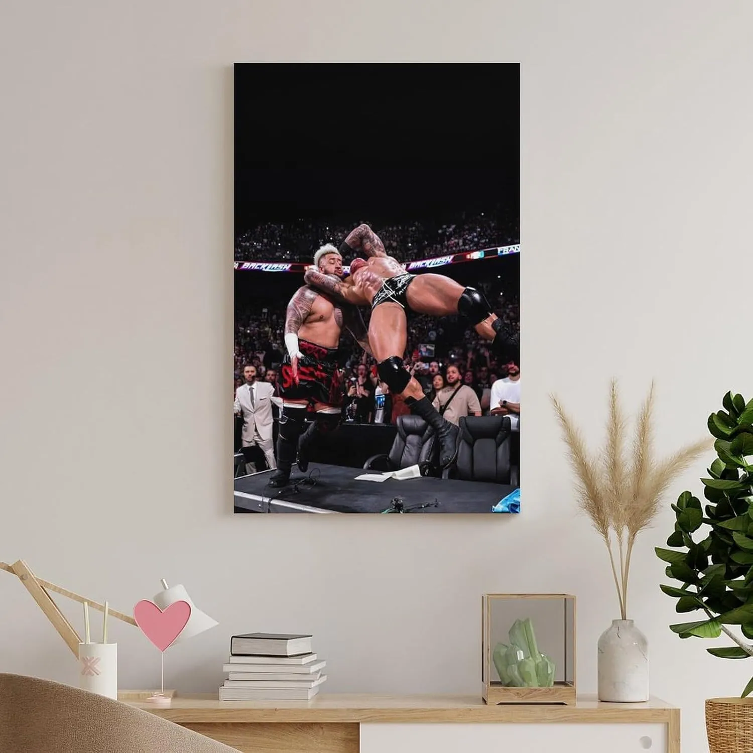 Randy Orton Wrestler Wrestler Snake Canvas Poster (30) Artworks Canvas Poster Room Aesthetic Wall Art Prints Home Modern Decor Framed-unframed 24x36inch(60x90cm)