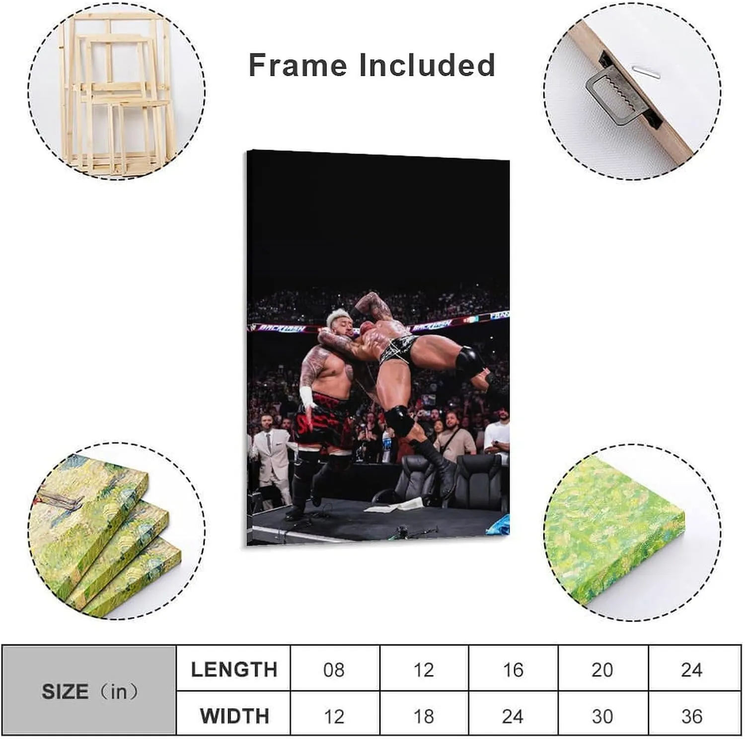 Randy Orton Wrestler Wrestler Snake Canvas Poster (30) Artworks Canvas Poster Room Aesthetic Wall Art Prints Home Modern Decor Framed-unframed 24x36inch(60x90cm)