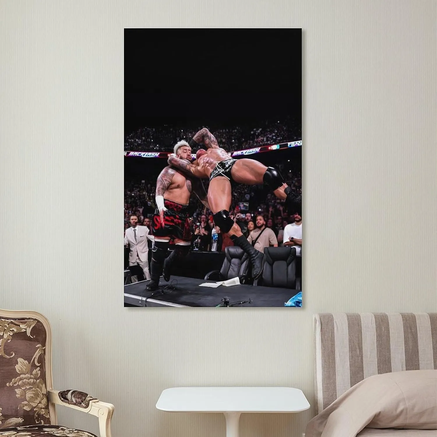 Randy Orton Wrestler Wrestler Snake Canvas Poster (30) Artworks Canvas Poster Room Aesthetic Wall Art Prints Home Modern Decor Framed-unframed 24x36inch(60x90cm)