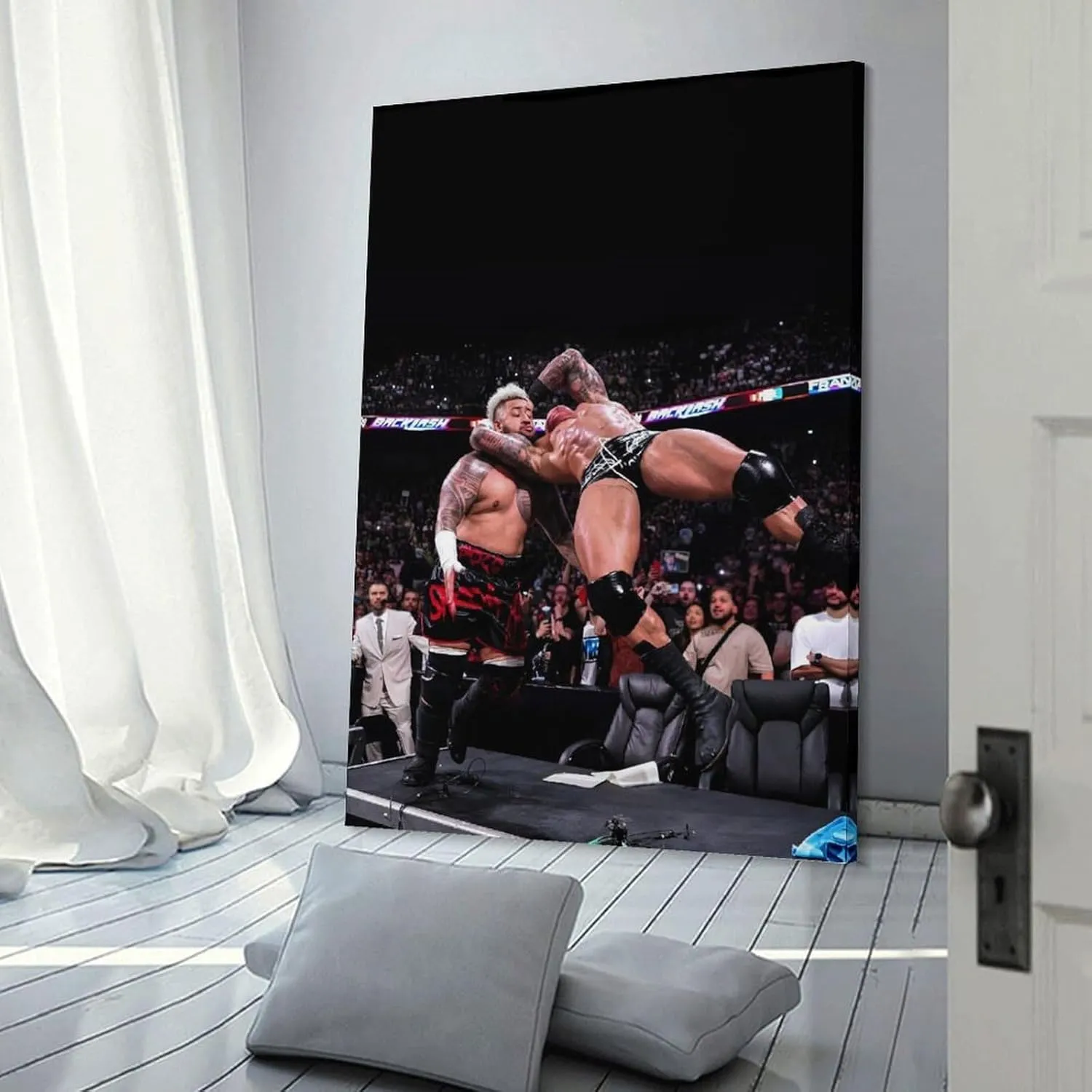 Randy Orton Wrestler Wrestler Snake Canvas Poster (30) Artworks Canvas Poster Room Aesthetic Wall Art Prints Home Modern Decor Framed-unframed 24x36inch(60x90cm)