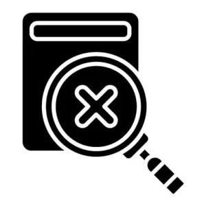 Rejected Glyph Icon