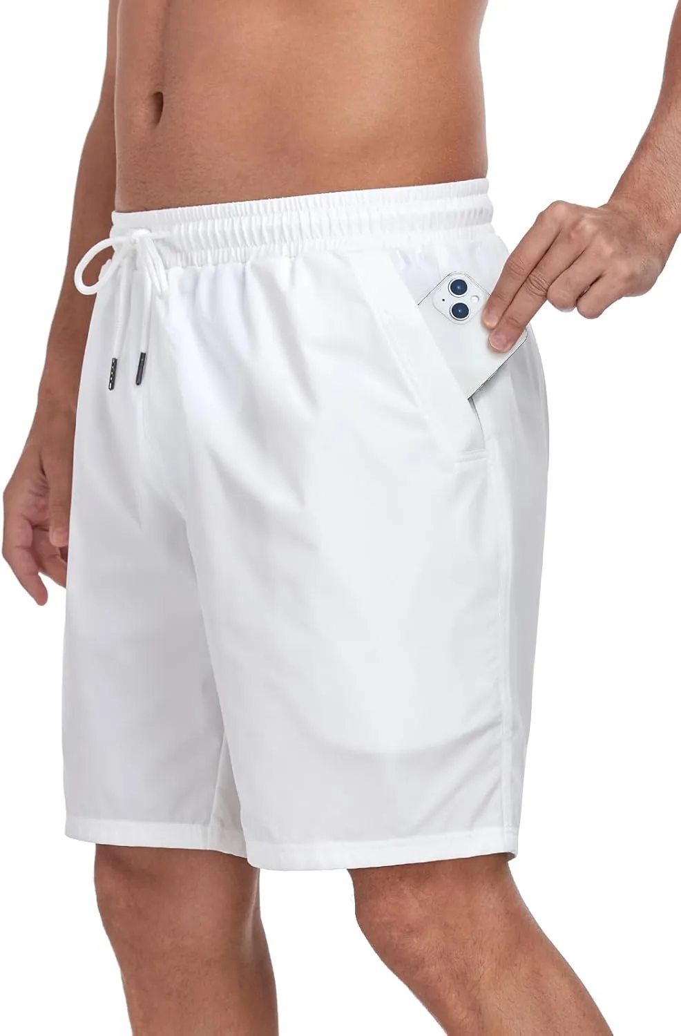 RELLECIGA Men's Board Shorts Quick Dry 9 Inch Swim Trunk with Mesh Lining