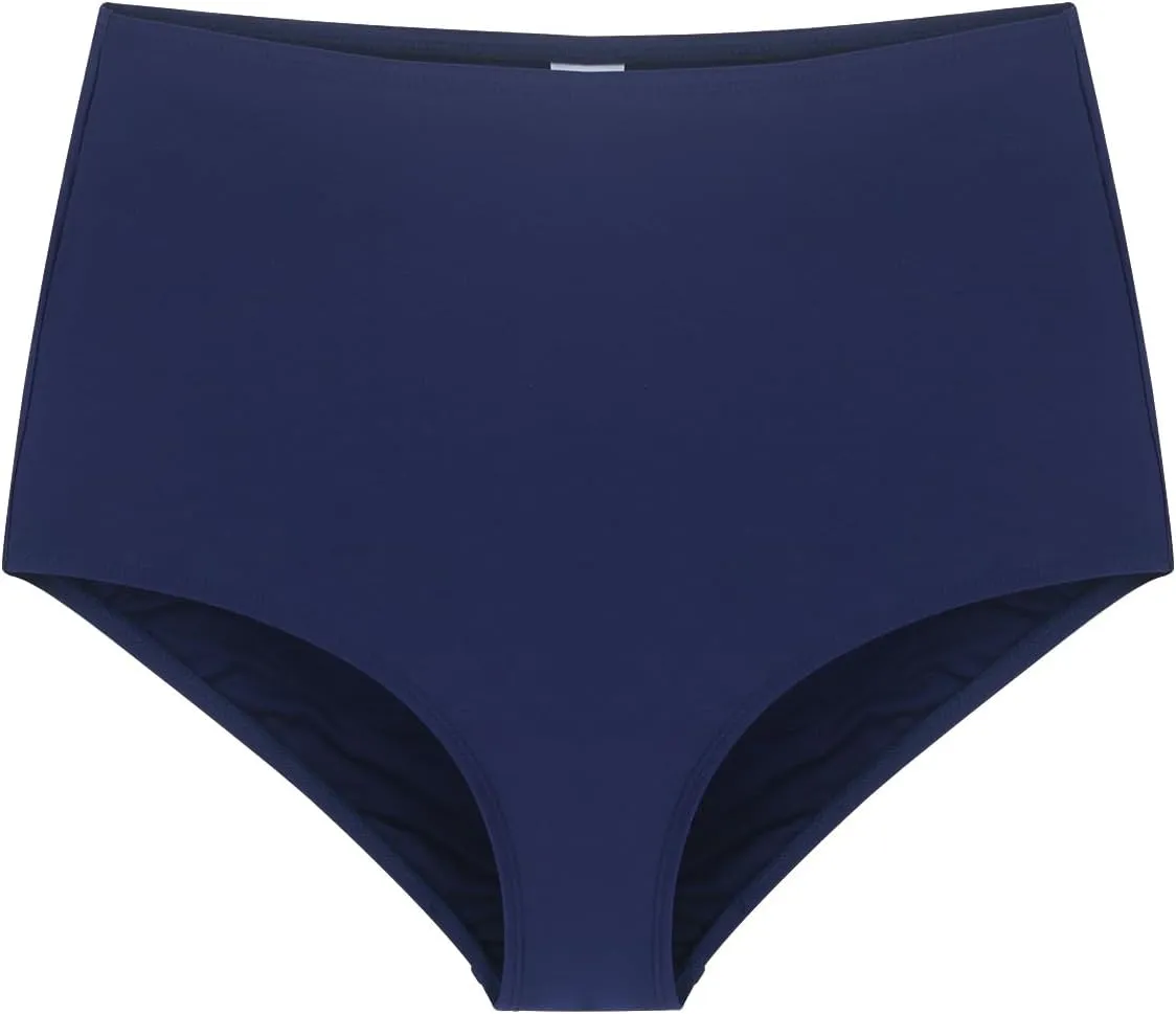 RELLECIGA Women's High Waisted Bikini Bottom Full Coverage Tummy Control Swimsuit Bottoms