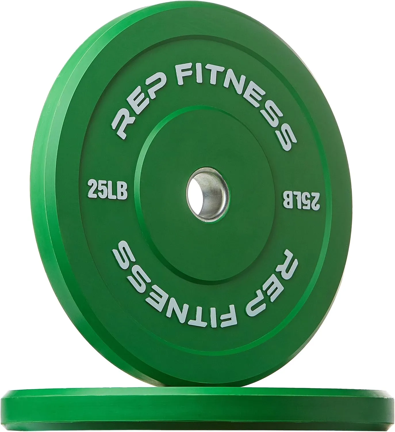 REP Fitness Color Bumper Plates – Color-Coded Low Odor Rubber Olympic Plates for Strength, Conditioning, and Weightlifting