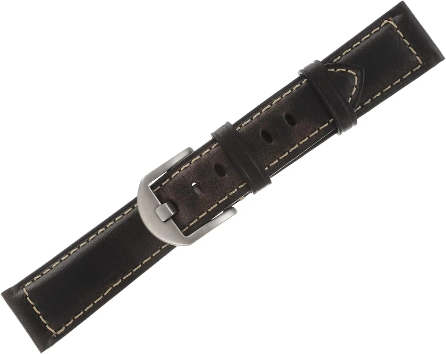 Retro Strap Cowhide Band for Durable and Flexible Easy to Install Remove present Occasion with Buckle