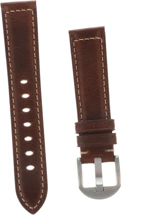 Retro Watch Band Leather Strap for Men Women Design for Casual Sport Use Quick Release Mechanism