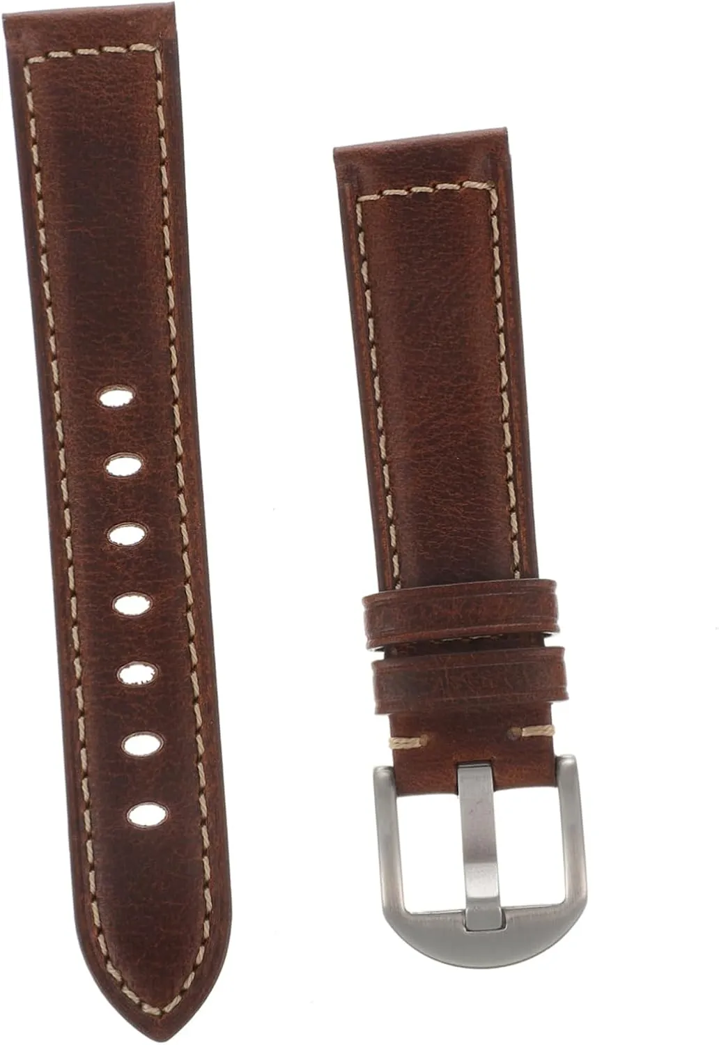 Retro Watch Band Leather Strap for Men Women Design for Casual Sport Use Quick Release Mechanism