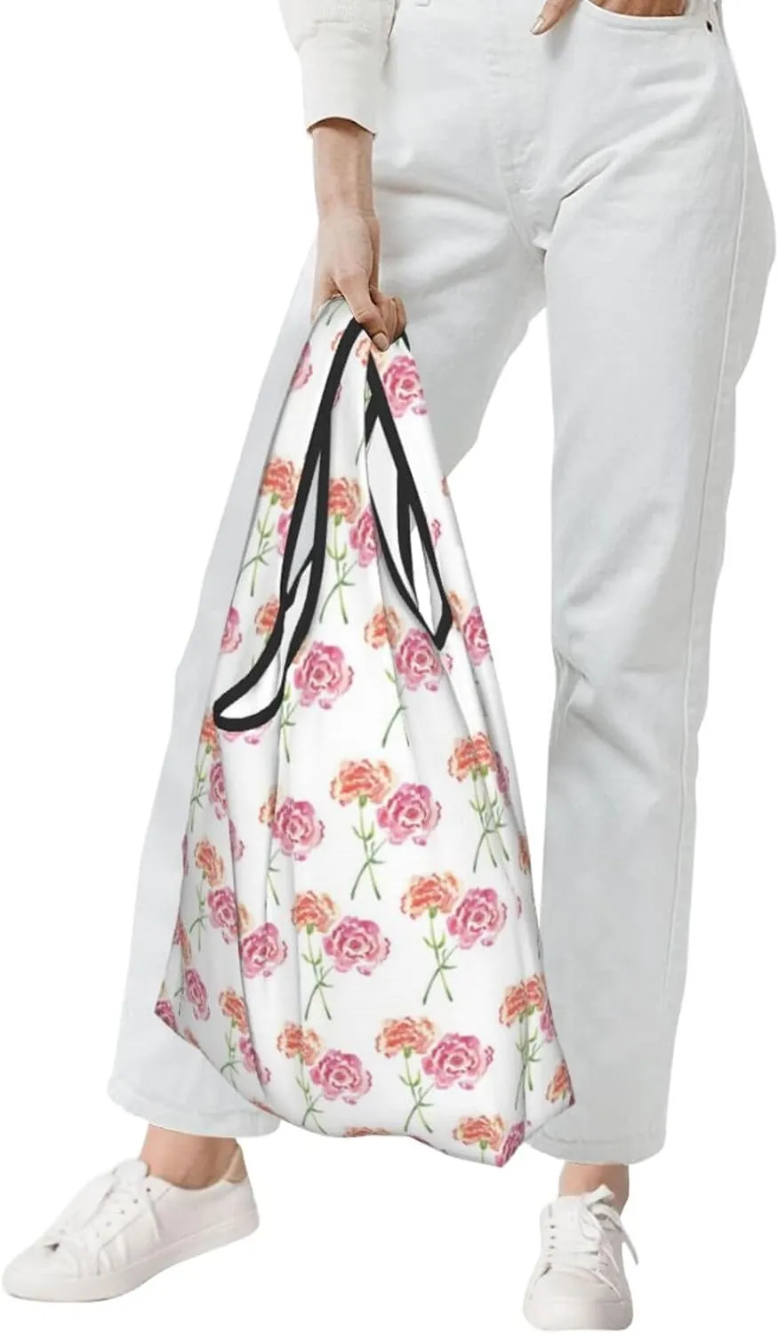 Reusable Grocery Shopping Bags Foldable, Suitble Shopping Holiday Trip, Mother's Day for Mom Cupcakes