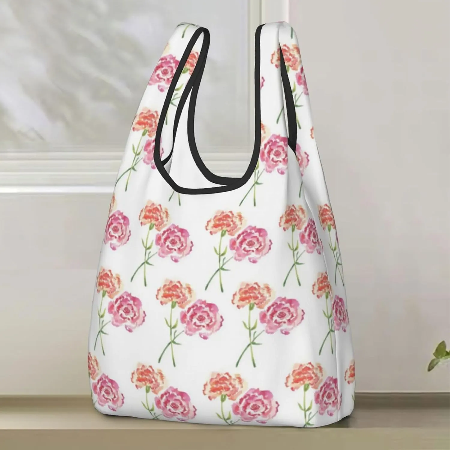 Reusable Grocery Shopping Bags Foldable, Suitble Shopping Holiday Trip, Mother's Day for Mom Cupcakes