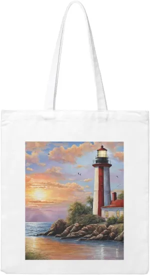 Reusable Heavy-Duty Canvas Tote Bag, Diamond Painting handbag 15.75x13.87 Inch, Large Eco-Friendly Shopping Tote for Travel, Gym, Gifts, Machine Washable
