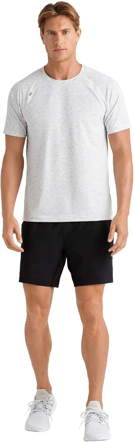 Rhone Reign Mens Workout Shirts, Anti-Odor, Quick Dry Mens Gym Shirts, Workout Shirts for Men