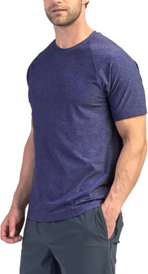 Rhone Reign Mens Workout Shirts, Anti-Odor, Quick Dry Mens Gym Shirts, Workout Shirts for Men