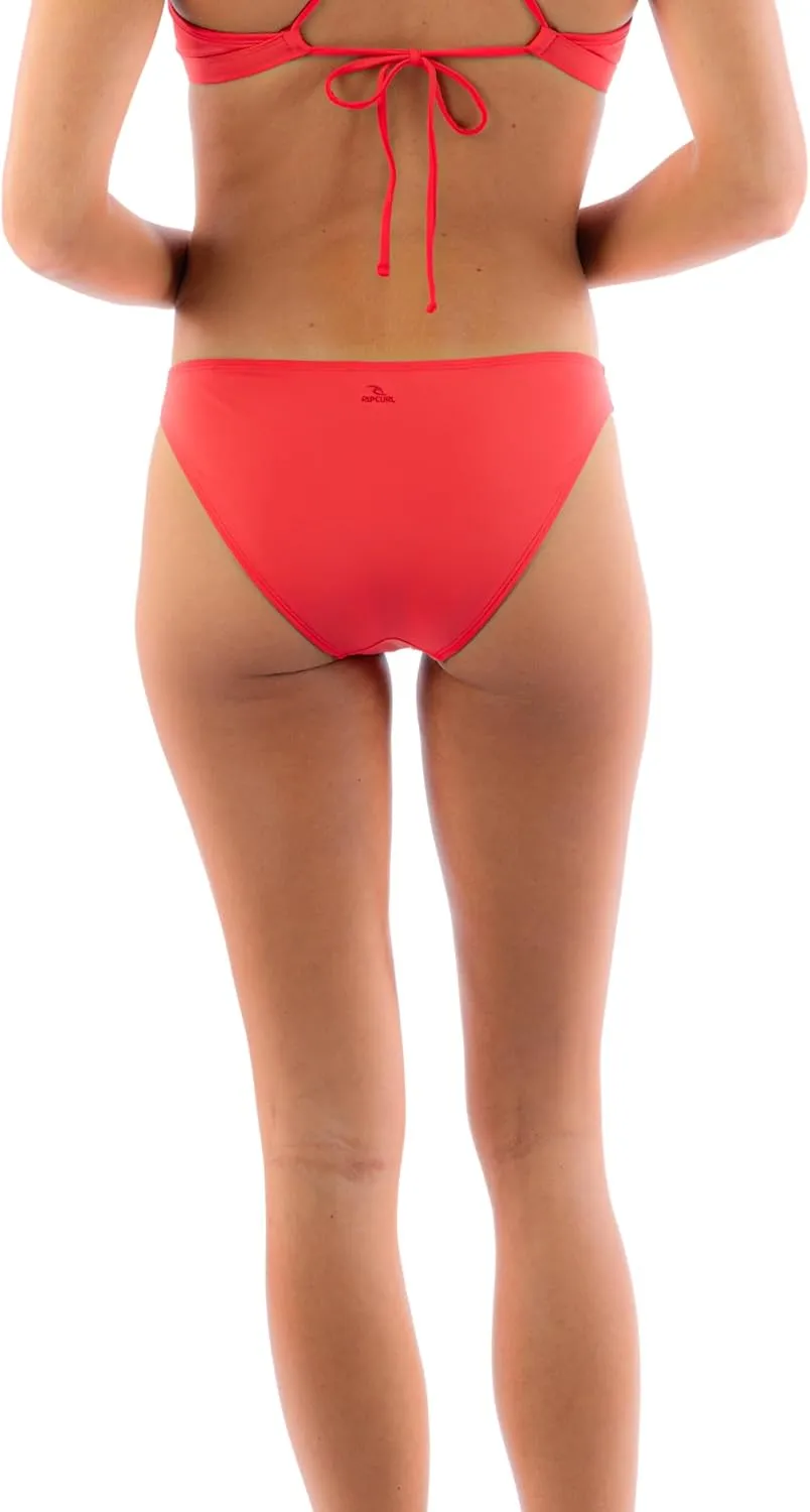 Rip Curl Women's Full Coverage Bikini Swim Bottom for Beach, Pool, & Water Sports