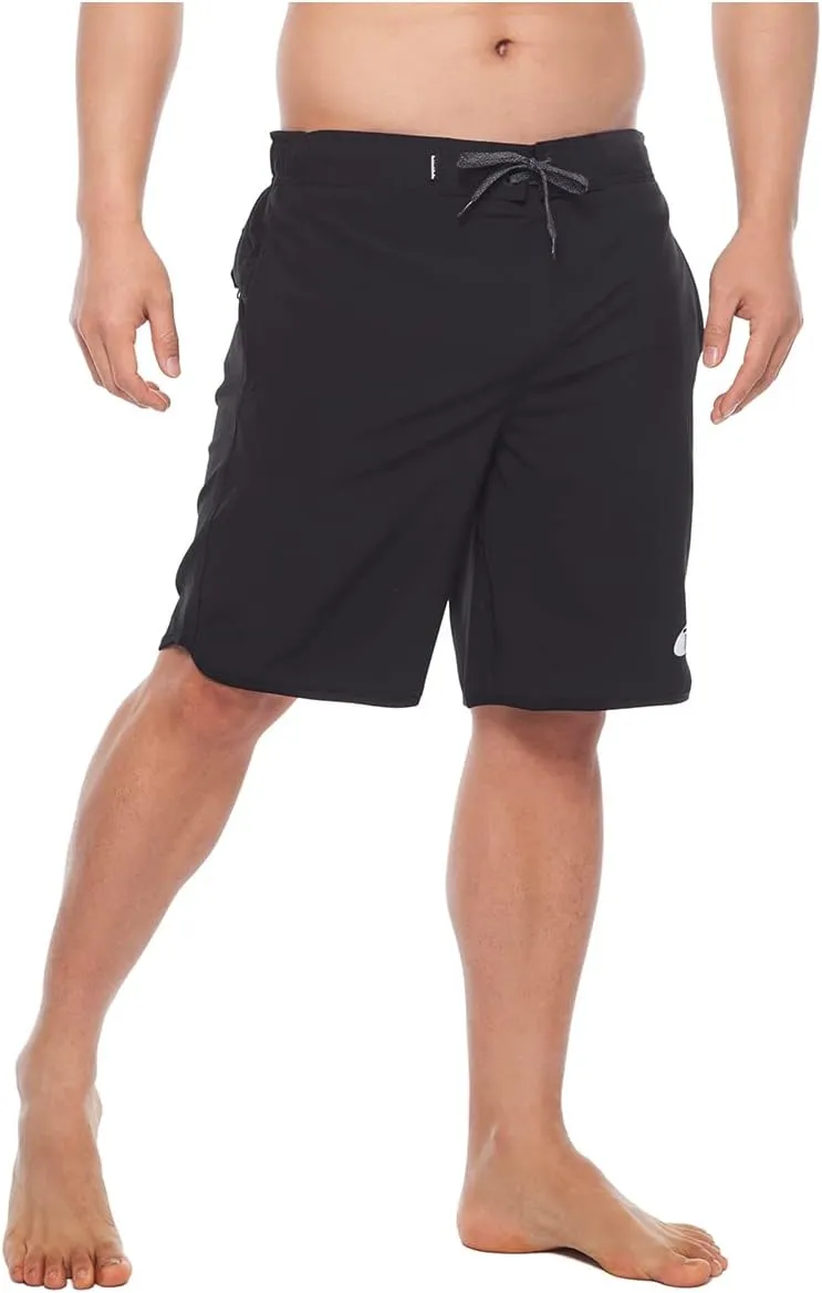 Rokka&Rolla Men's Swim Trunks Quick Dry Stretch Beach Shorts Swimwear Bathing Suit with Mesh Lining