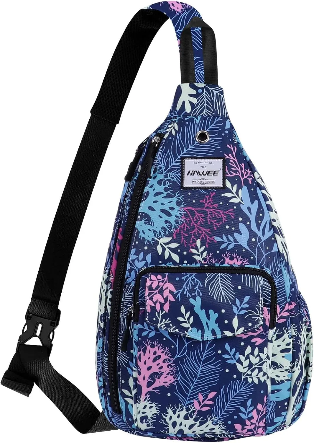 Rope Sling Bag for Women Men Casual Cross Body Daypack Backpack Adjustable Strap Water Repellent for Travel/Sport