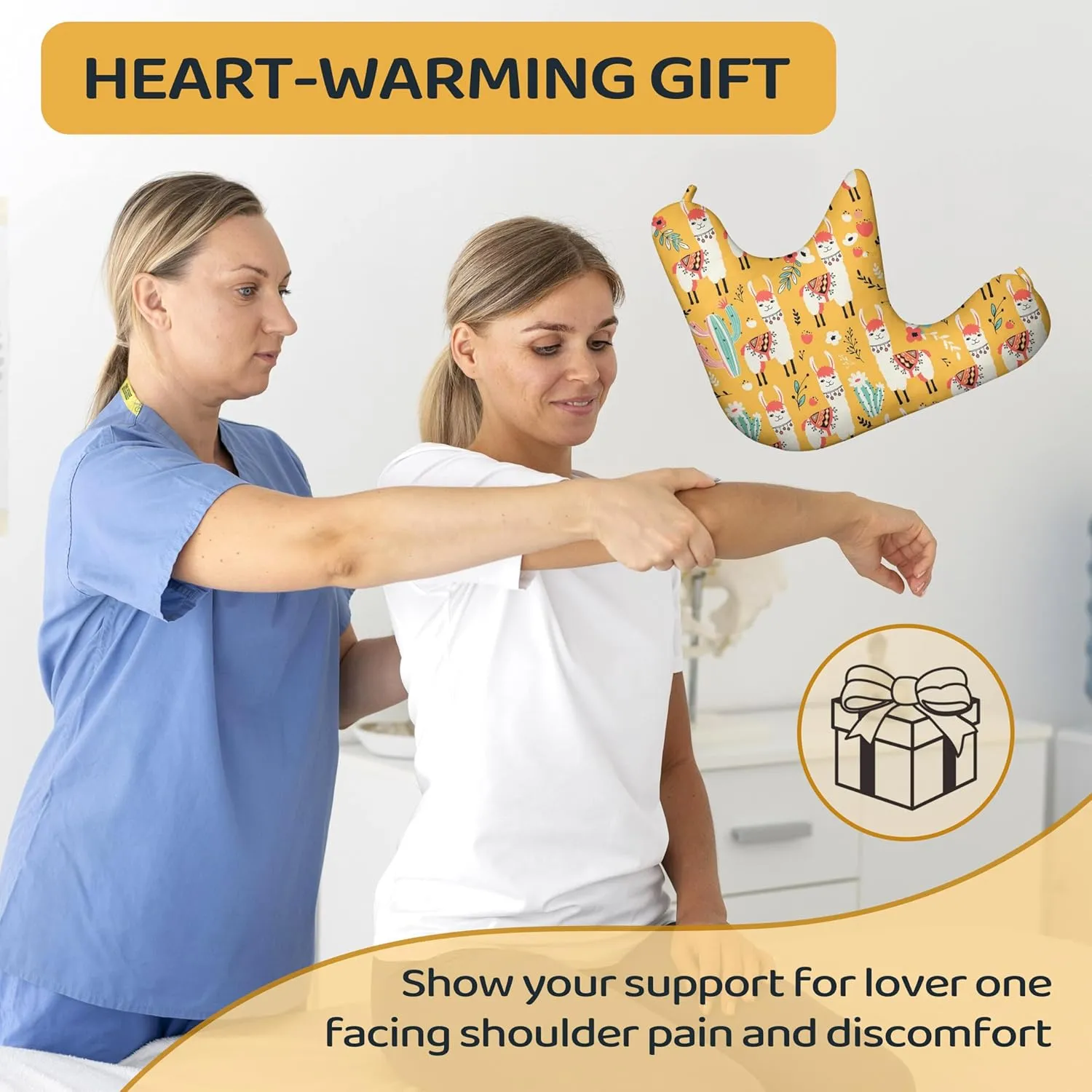 Rotator Cuff Pillow Post Shoulder Surgery Recovery Supplies Pillow,Providing Support for Post-Surgery Shoulder Comfortable Cotton Bag Pillow With an Detachable Design Post Surgery Shoulder Pillow