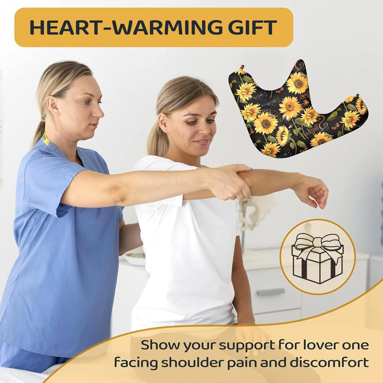 Rotator Cuff Pillow Post Shoulder Surgery Recovery Supplies Pillow,Providing Support for Post-Surgery Shoulder Comfortable Cotton Bag Pillow With an Detachable Design Post Surgery Shoulder Pillow