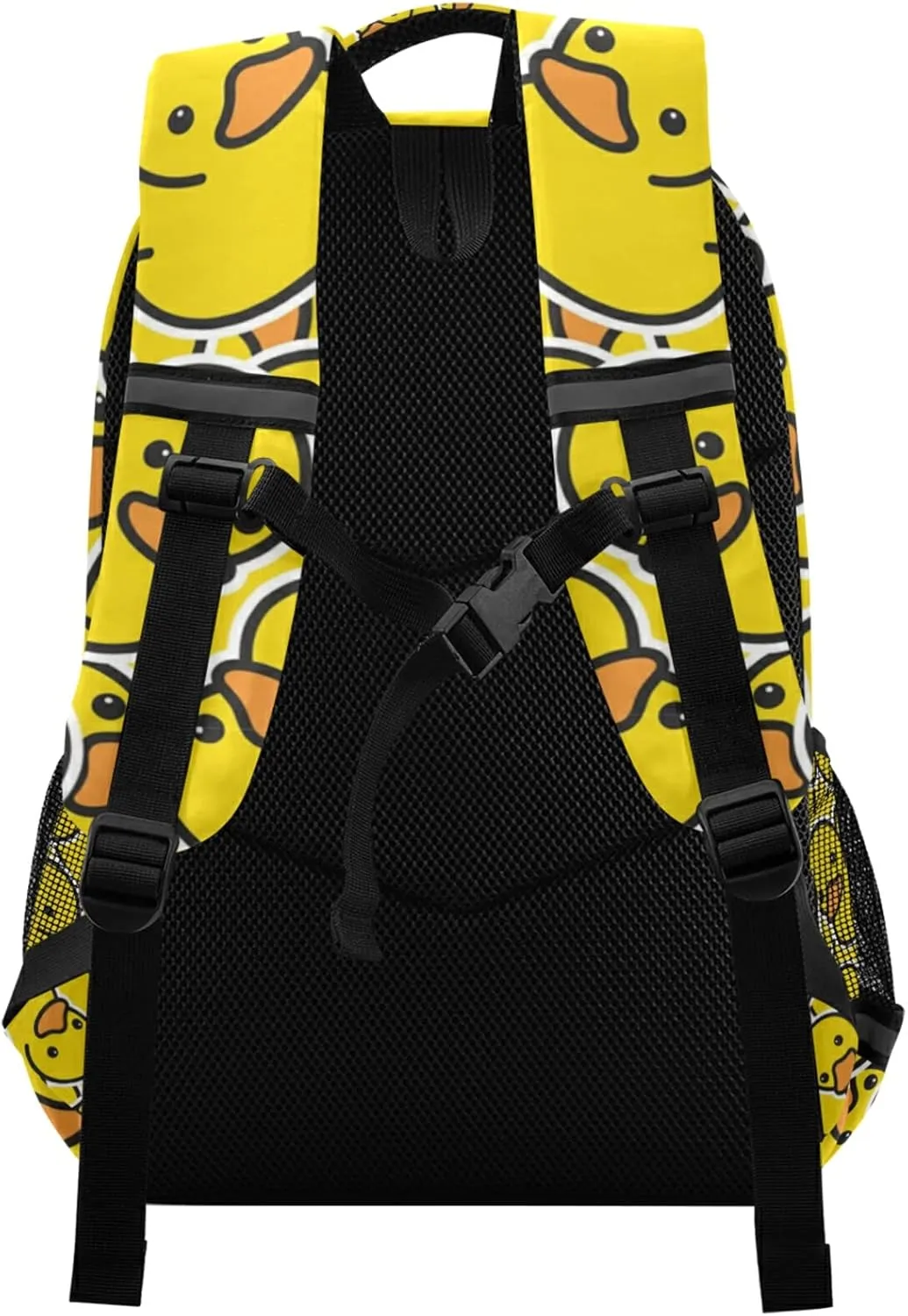 Rubber Duck School Backpack for Teen Bookbag for Middle School/High School/Teenagers/College Boys Girls Portable Wide shoulder strap Backpack 01duck